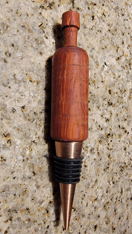 Wine bottle stopper
